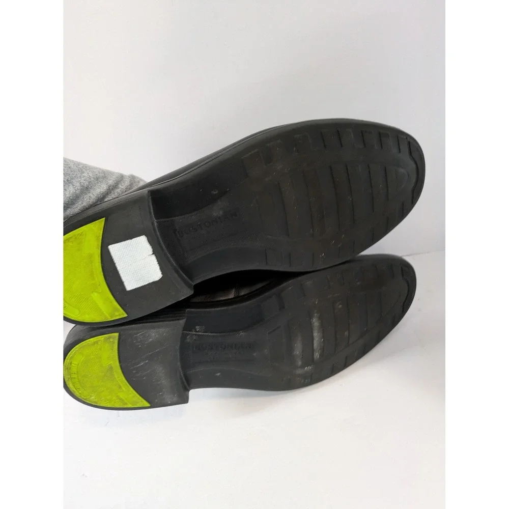 Bostonian Commonwealth Flexlite Black Leather Penny Loafers Mens 13 M Slip On